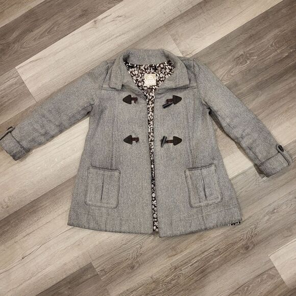 Maternity Wool Blend Jacket - Picture 1 of 9